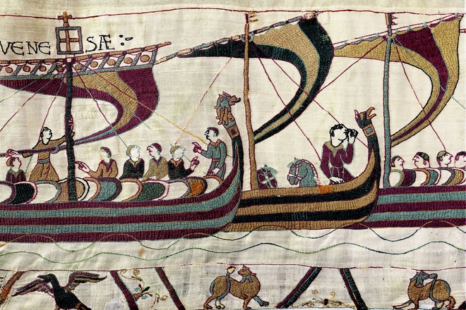 Bayeux Tapestry ships