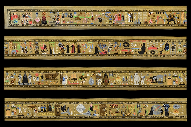 The Bayeux Tapestry every which way