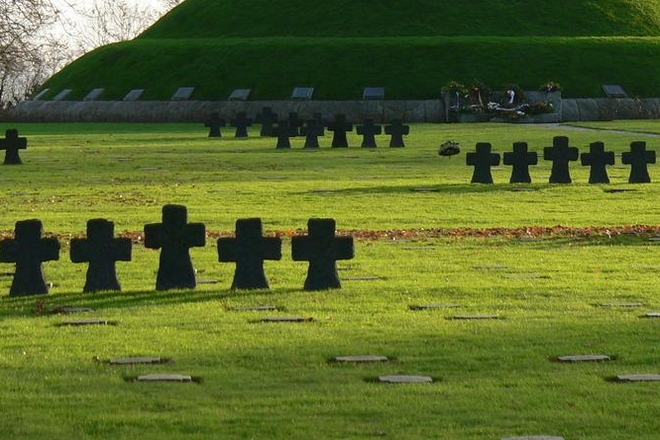 WW2 German cemetery at La Cambe