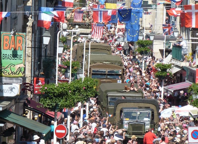 Remembrance tourism in Normandy