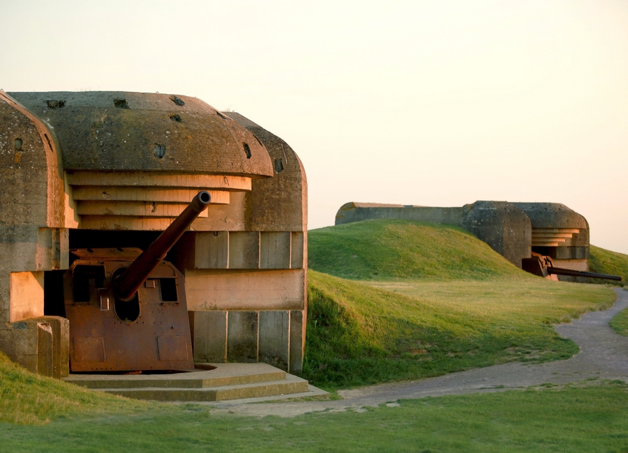 Historic sites of the Battle of Normandy Bayeux Longues sur mer