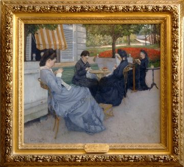 Portraits à la campagne Caillebotte