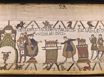 A British architectural practice wins the design competition for the project of the future Bayeux Tapestry museum