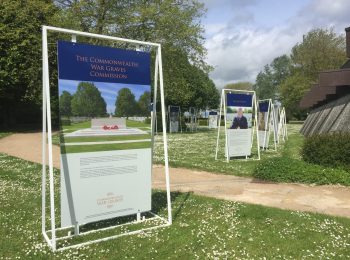 Exposition sur les cimetières militaires britanniques